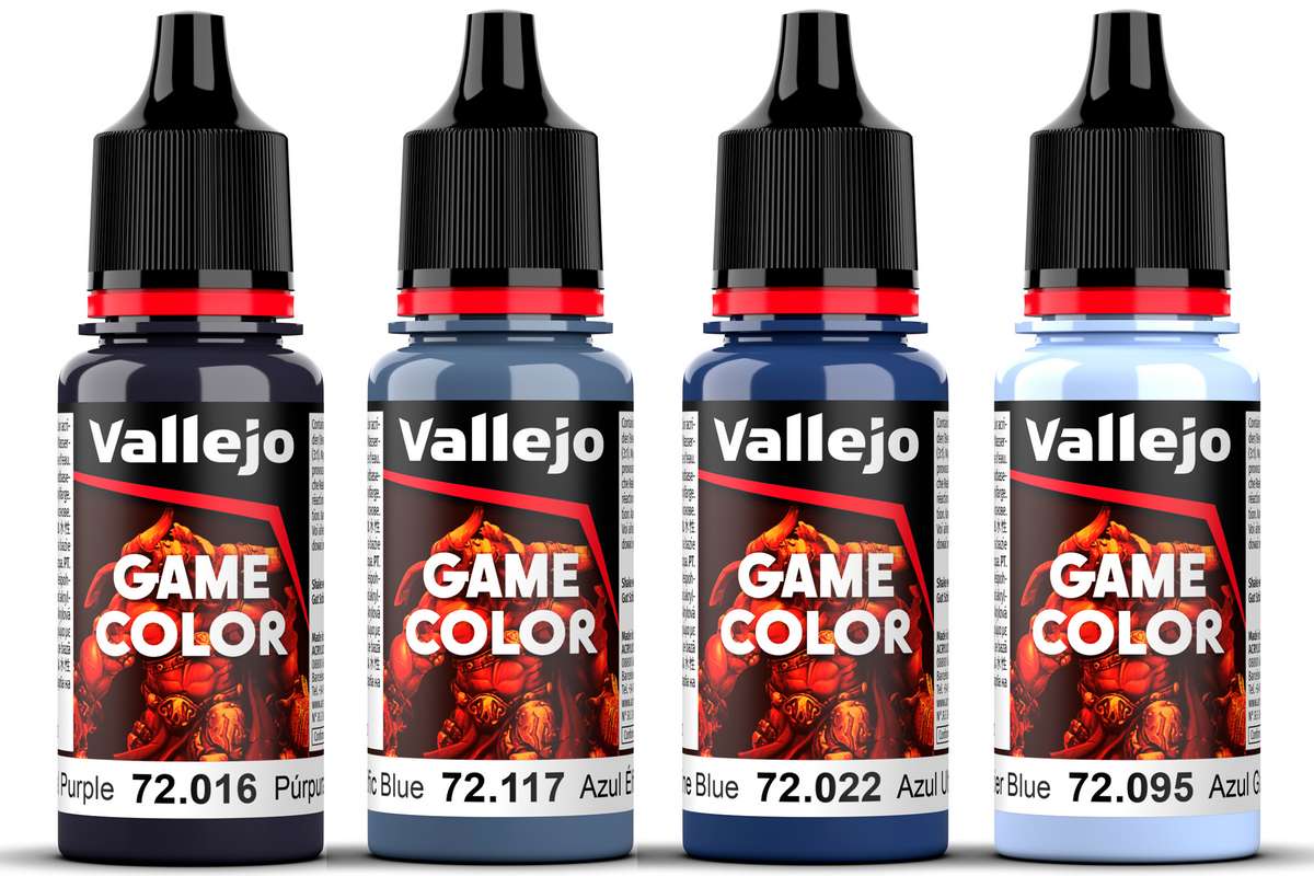 Game Color, ultramarine set 4x18ml